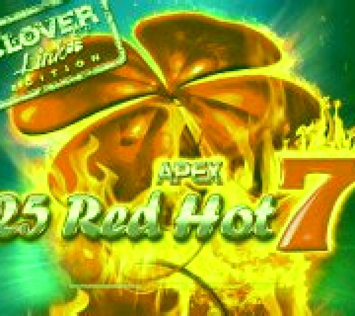 25 Red Hot 7 Clover Link slot machine