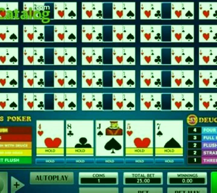 25x Deuces Poker slot