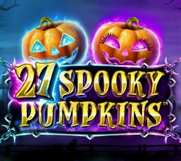 27 Spooky Pumpkins Dice slot game