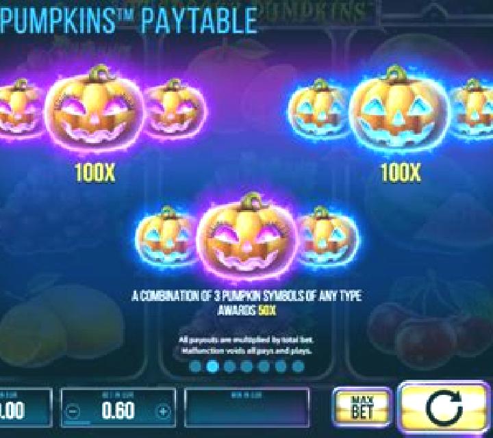 27 Spooky Pumpkins slot machine
