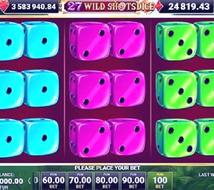 27 Wild Shots Dice slot game