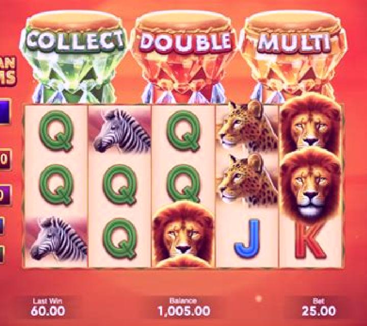 3 African Drums online slot