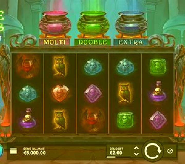 3 Arcane Cauldrons slot