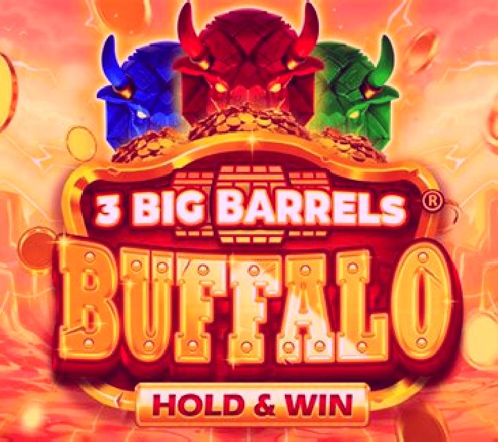 3 Big Barrels Buffalo slot machine