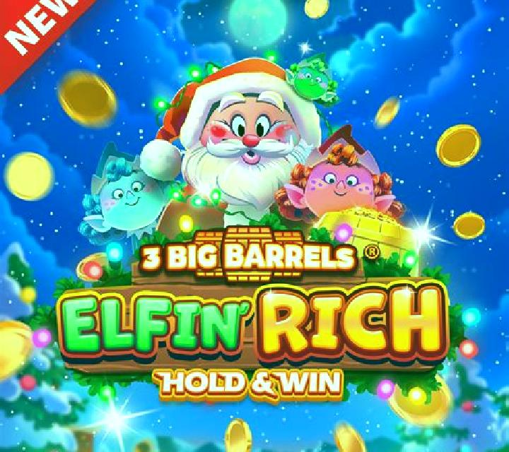 3 Big Barrels Elfin Rich slot game