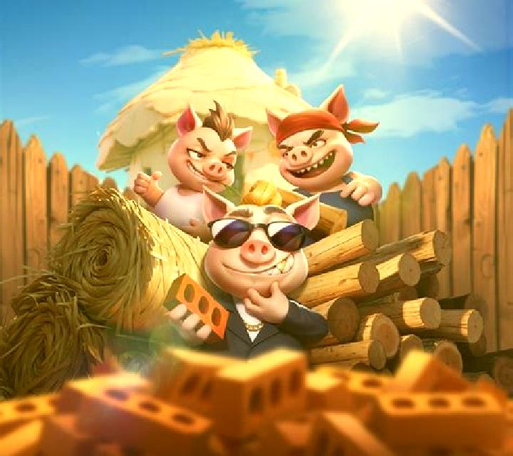 3 Builder Piggies slot game