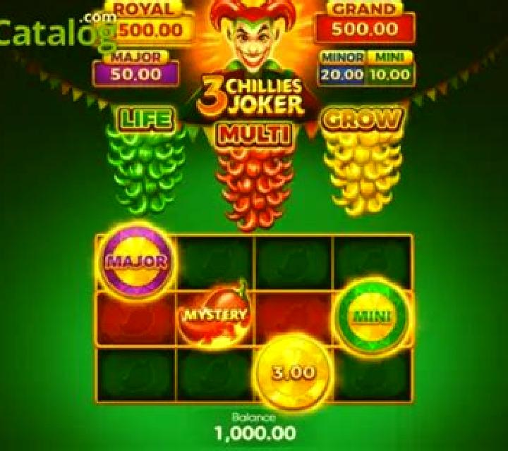 3 Chillies Joker slot
