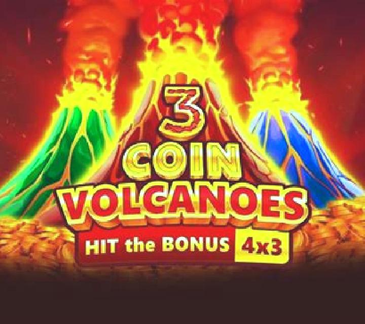3 Coin Volcanoes slot game