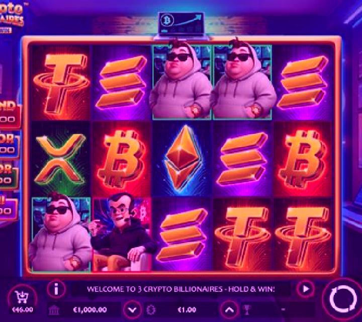 3 Crypto Billionaires slot