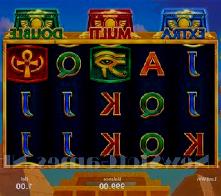 3 Egypt Chests slot machine
