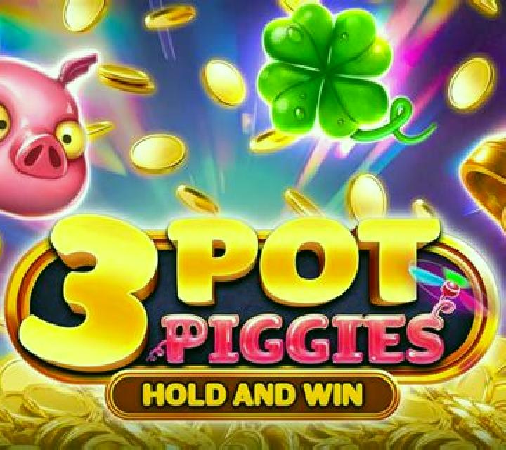 3 Greedy Piggy Pots slot game