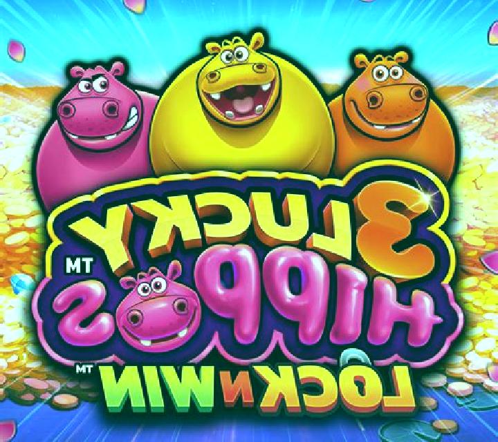 3 Holiday Hippos slot game