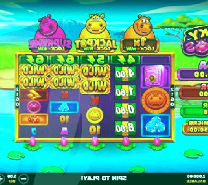 3 Holiday Hippos slot machine