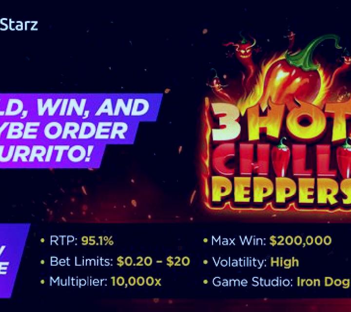 3 Hot Chilli Peppers slot