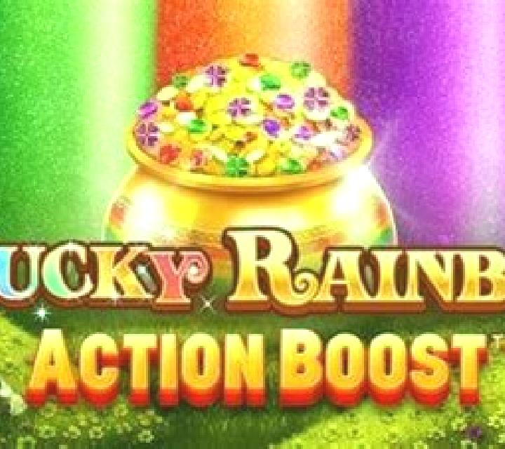3 Lucky Rainbows Action Boost Max slot machine