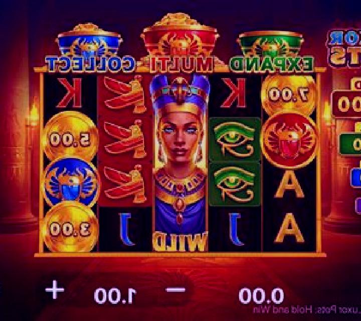3 Luxor Pots Hold and Win slot game