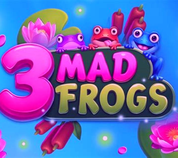 3 Mad Frogs slot game