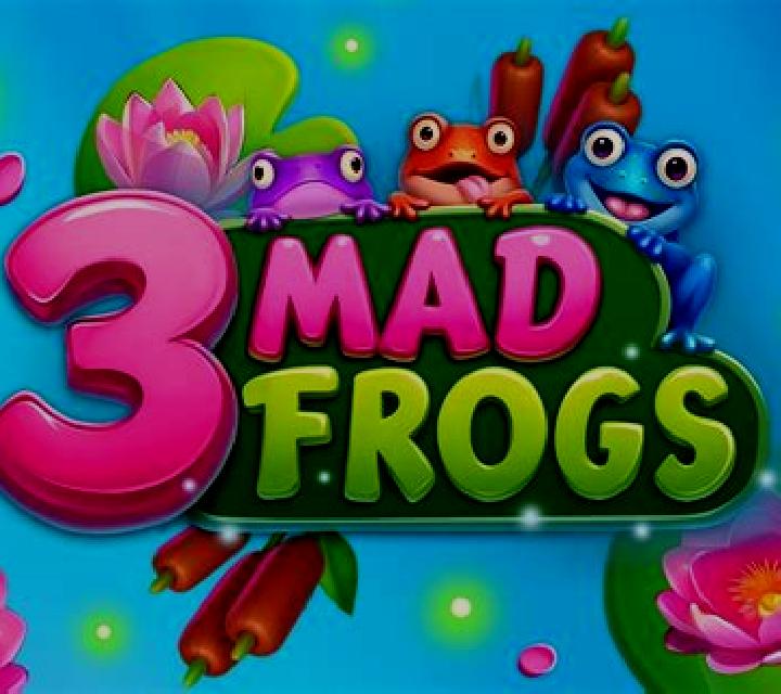 3 Mad Frogs slot machine