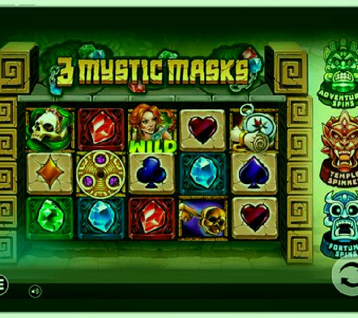 3 Mystic Masks slot machine