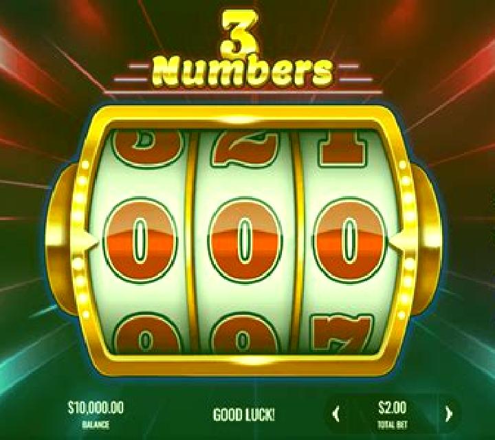 3 Numbers slot
