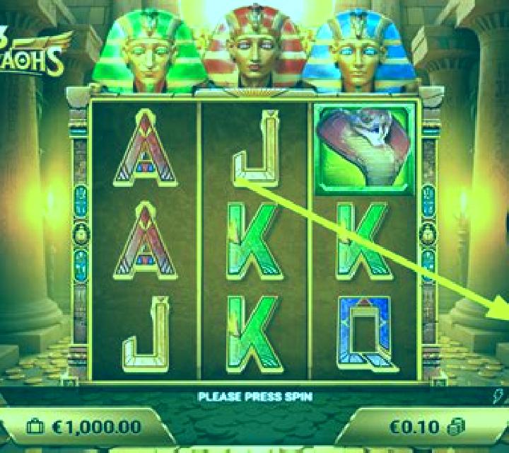 3 Pharaohs slot