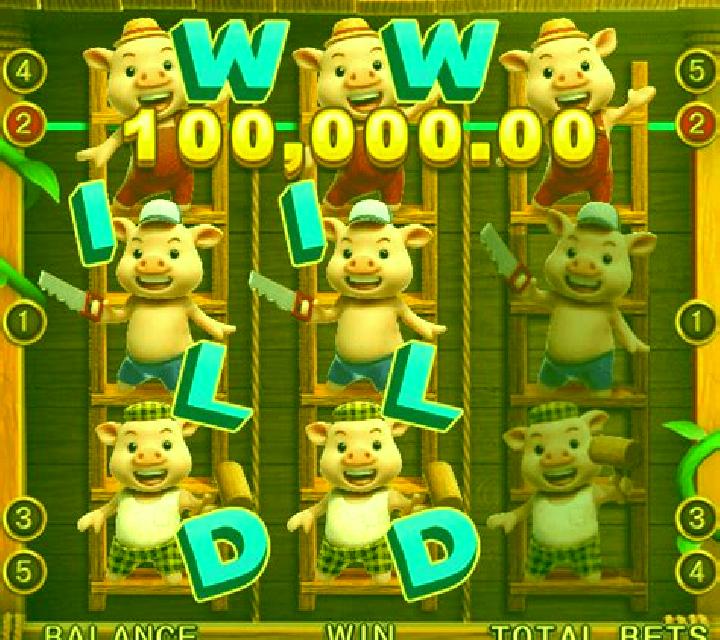 3 Pigs Super Scratch slot game