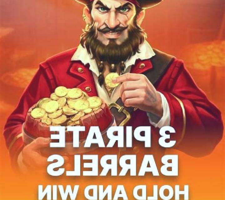 3 Pirate Barrels online slot