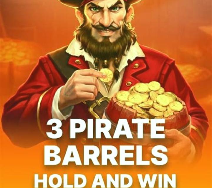 3 Pirate Barrels slot game