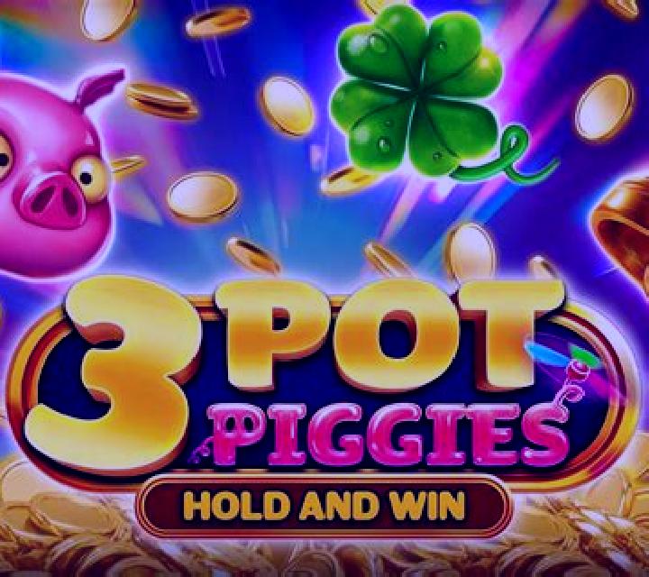 3 Pot Piggies Hold and Win slot game