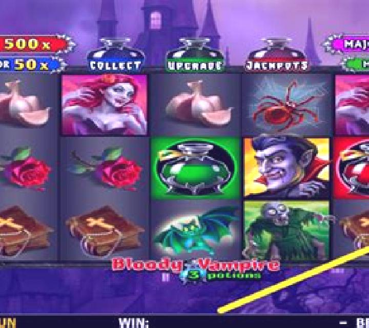 3 Potions Bloody Vampire online slot
