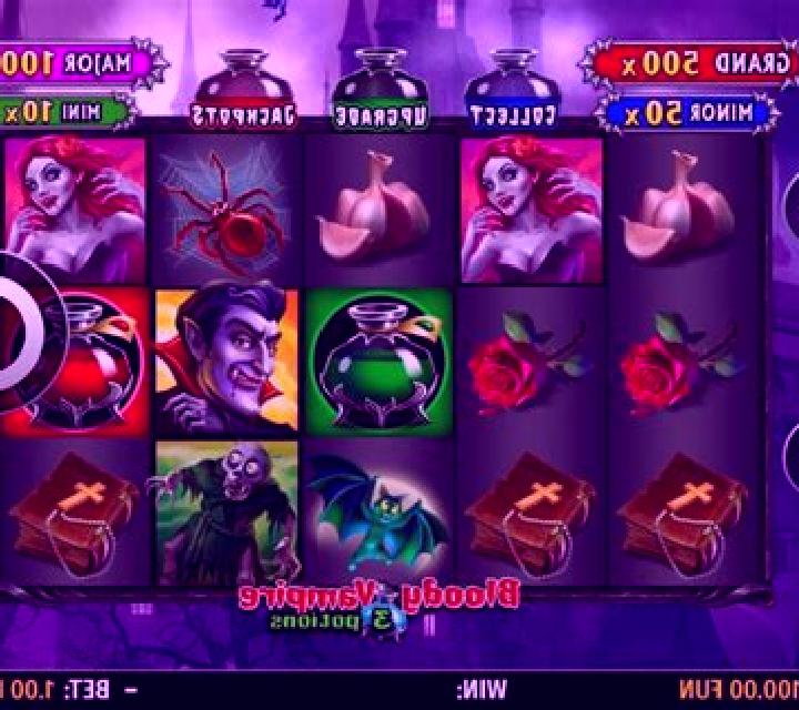 3 Potions Bloody Vampire slot game