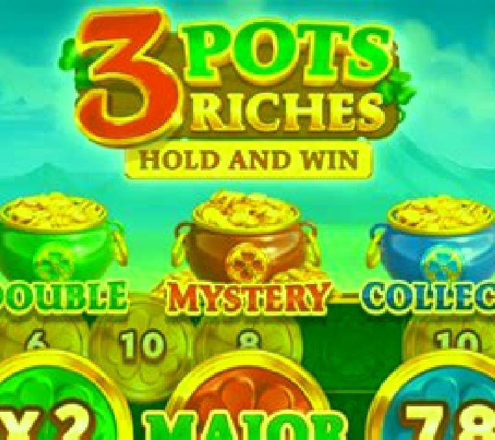 3 Pots O Riches Megaways slot machine