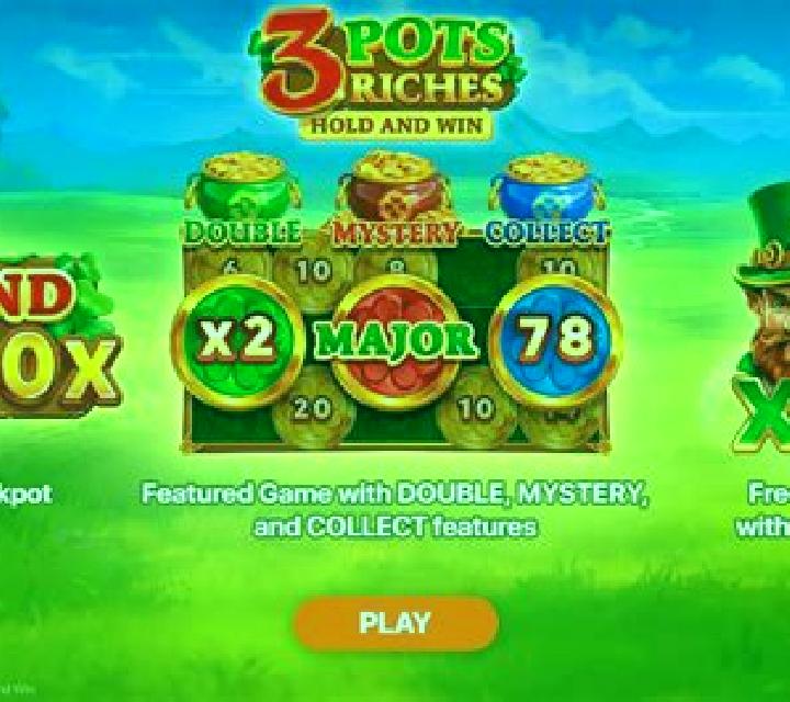 3 Pots Riches: Hold and Win online slot