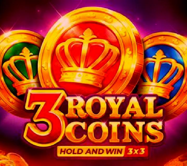 3 Royal Coins: Hold and Win slot game