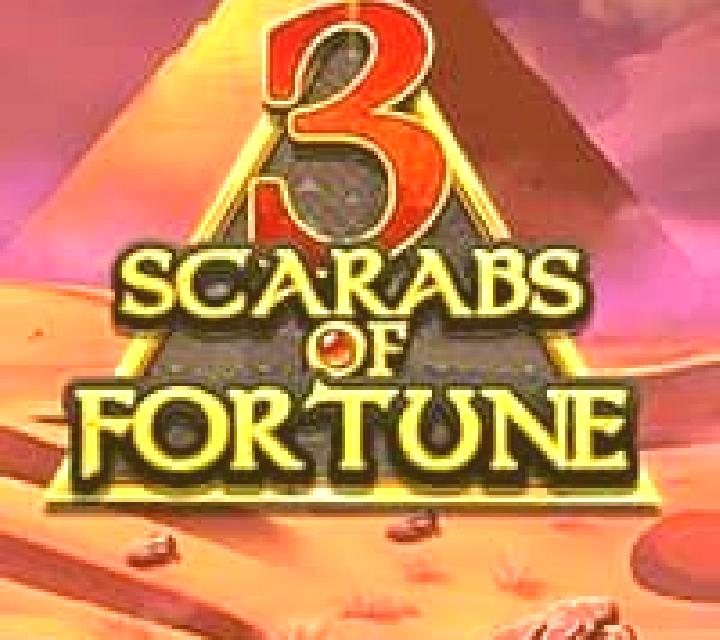 3 Scarabs of Fortune slot