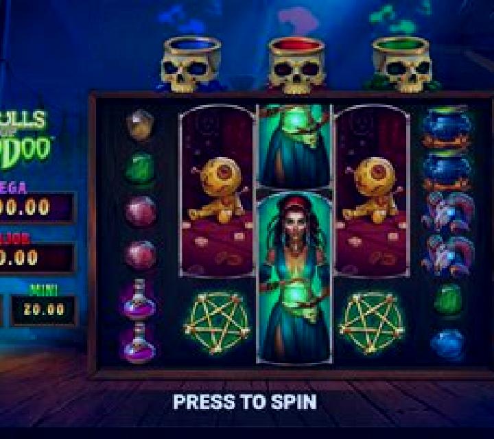 3 Skulls of Voodoo slot game
