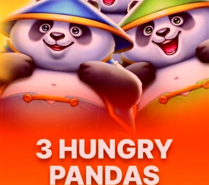 3 Super Hungry Pandas online slot