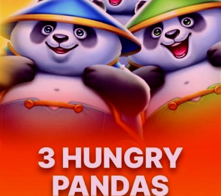 3 Super Hungry Pandas slot game