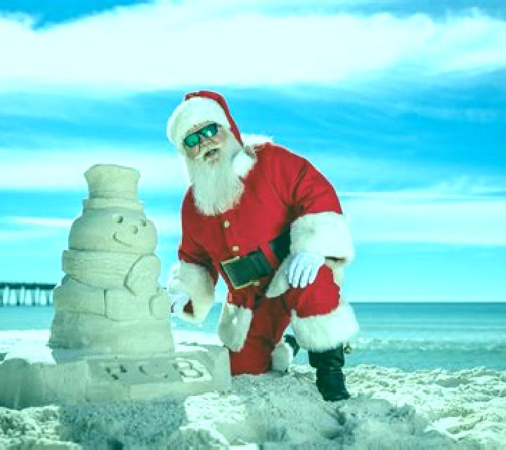 3 Wonders Santa on the Beach slot game