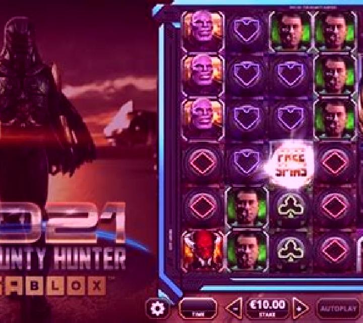 3021 The Bounty Hunter Gigablox slot machine
