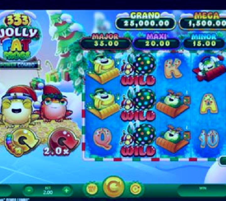 333 Jolly Fat Frogs Power Combo slot