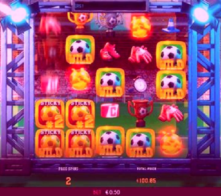 3D Soccer slot game