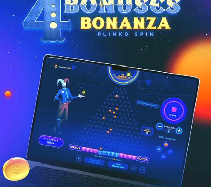 4 Bonuses Bonanza - Plinko Spin slot machine