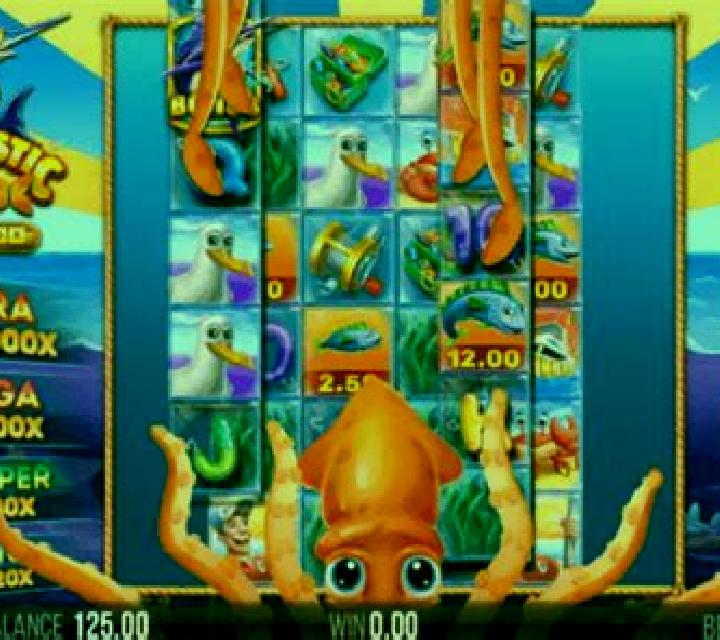 4 Fantastic Fish Gigablox slot machine