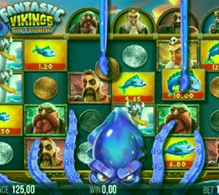 4 Fantastic Vikings Go Fishing slot machine