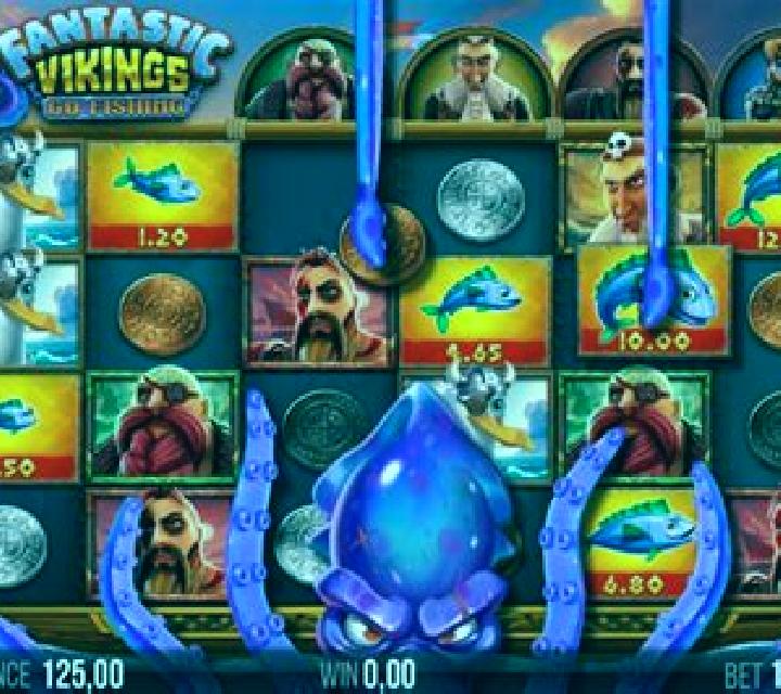 4 Fantastic Vikings Go Ice Fishing slot game