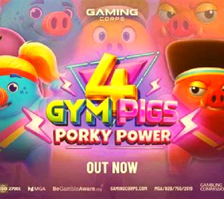 4 Gym Pigs - Porky Power online slot