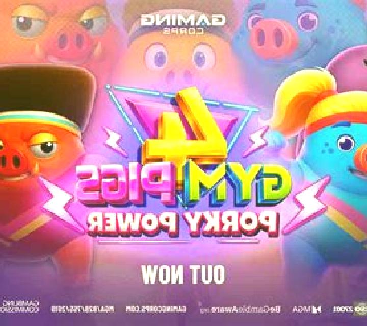 4 Gym Pigs - Porky Power slot machine