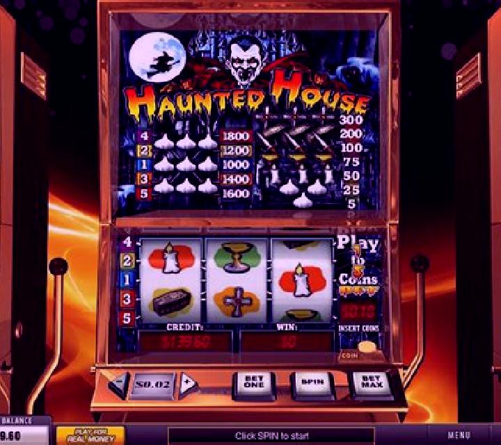 4 Haunted House slot machine