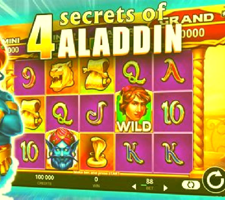 4 Secrets of Aladdin slot machine